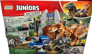 LEGO Juniors: 10758 T. rex Breakout Jurassic nuovo scatola sigillata in fabbrica avvio facile - Foto 1 di 4