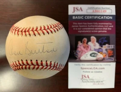 Don Sutton Single Signed Baseball with JSA Certificate of Authenticity - CM710 - Image 1 of 4