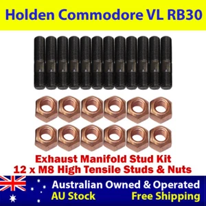 High Tensile Intake Manifold Stud Kit For Holden Commodore VL RB30 - Imagen 1 de 6