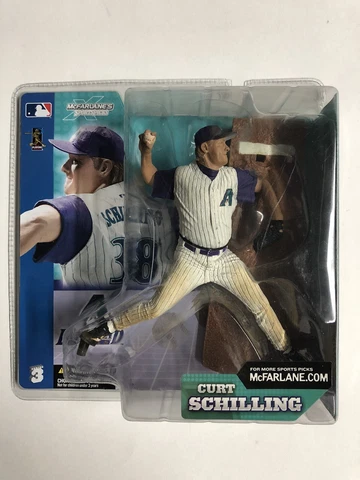 McFarlane Sports Figure MLB Series 3 Curt Schilling 38 Arizona Diamondbacks 2002 Cover
