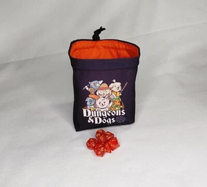 Dungeons and Dogs Würfeltasche, Hundewürfelbeutel, Schatznestbeutel, Dnd Tile Cup Hunde - Bild 1 von 7