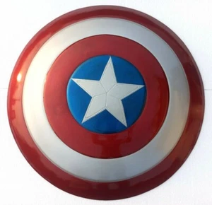 Captain America Shield - Metal Prop Replica - Screen Accurate - 1:1 Scale Gift - Picture 1 of 5