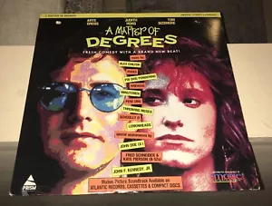 A Matter of Degrees (Laserdisc) Ayre Gross Judith Hoag Tom Sizemore GREAT FILM! - Picture 1 of 2