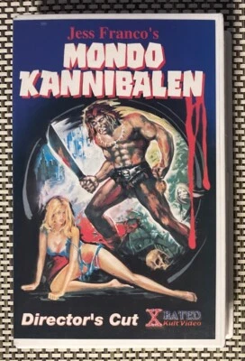 Jess Franco’s Mondo Kannibalen - VHS Director Cut - Mondo Cannibal - Original - Bild 1 von 4