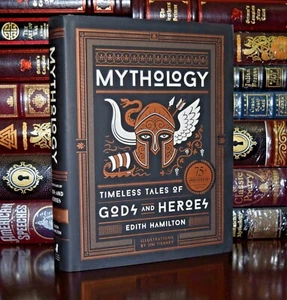 Mythologie griechische römisch-nordische Geschichten 75. Jahrestag illustriert Deluxe Hardcover - Bild 1 von 8