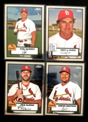 2021 Chrome Platinum Anniversary CARDINALS -Roel Ramirez RC La Russa DeJong MINT - Image 1 of 2