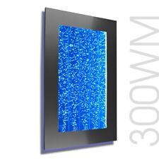 300WMB 30" Wall Mount Bubble Wall LED Indoor Fountain Water Feature Black