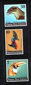 Papúa Nueva Guinea 1974 CUERNO ENVUELTO EN AVES ÁGUILA KAPUL SG 270-72 MLH - Imagen 1 de 1