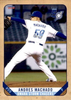 2018 Omaha Storm Chasers Choice #31 Andres Machado Carabobo Venezuela VZ Card - Image 1 of 2