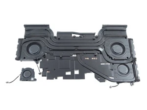 DELL ALIENWARE M16 R1 LAPTOP BLACK CPU GPU COOLING HEATSINK FAN ASSEMBLY P3P86 - Afbeelding 1 van 2