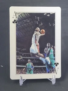 LeBron James Chinese Playing Card Ace of Clubs Oddball Hard to find Card - Foto 1 di 2