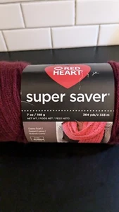Red Heart Soft Yarn 7 oz Claret Bordeaux Burdeos - Picture 1 of 3