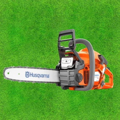 Husqvarna Kettensäge 135 MARK II+14 Zoll 2,2 PS Benzin Kette Schwert AKTUELL NEU - Bild 1 von 3