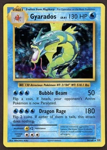 Pokémon TCG Gyarados Holo Rare Card 34/108 2016 XY Evolutions - Picture 1 of 2