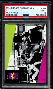 1991 Pro Set Superstar Musicards U2 PSA 9 Mint #106 - Bild 1 von 2