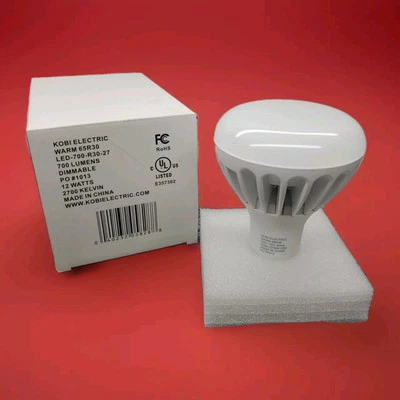Kobi Electric Warm 65R30 12W, 700 Lumens 2700K LED-700-R30-27  Dimmable 58288  - Image 1 of 4