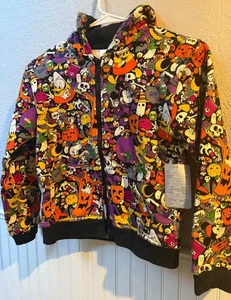 Disney Halloween Mickey & Friends Kids Zip Up Hoodie Size Medium (NEW) 2023 - Picture 1 of 6
