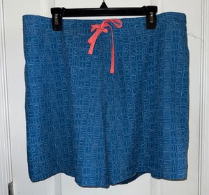 Southern Tide Nautical Flag Sail Blue Swimsuit Trunks Board shorts Men’s XL Nwt - Picture 1 of 5
