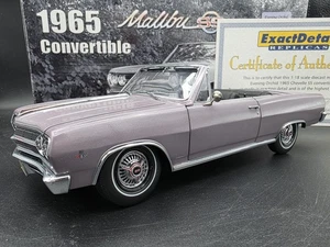 Exact Detail 1965 Chevy Chevelle Malibu SS Convertible 1:18 Diecast Model Car - Picture 1 of 21