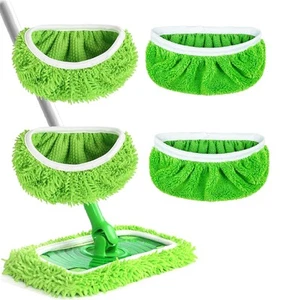 Reusable Microfiber Mop Pads Washable Wet Pads Compatible with Swiffer Sweepe... - Picture 1 of 6