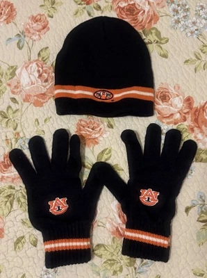 奥本老虎黑色豆豆和手套套装状况完好 — 第 1/4 张图片