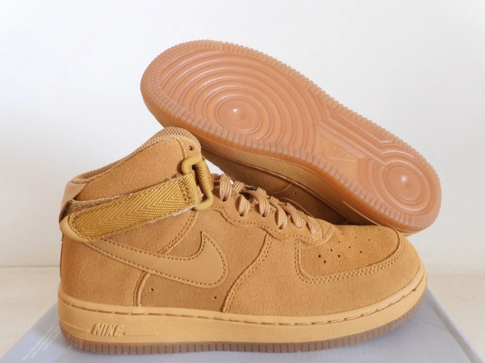 Nike Air Force 1 Mid LV8 3 (Ps) goma de trigo marrón claro talla 3Y [CK1404-700] Foto 1 de 4