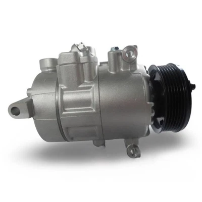 Compresor de aire acondicionado 6 ranuras de rueda de polea 2 juntas tóricas para Audi A8 Quattro/Q7 2007-2010 Foto 1 de 4