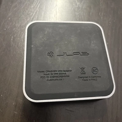 JLab Crasher Mini Bluetooth Speaker Audio Metal Build Portable Splashproof - Image 1 of 4