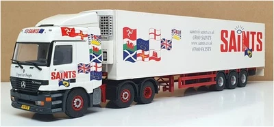 Tekno Escala 1/50 Nº 90 - Remolque para camión y nevera Mercedes Actros - Saints Foto 1 de 4