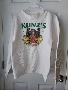 Felpa tedesca vintage 1990 Onieta Kruses Munchen Deutschland taglia L - Foto 1 di 11
