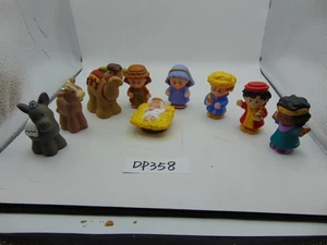 2002 Fisher Price Little People Nativity Replacement Part Lot Of 9 - Picture 1 of 11