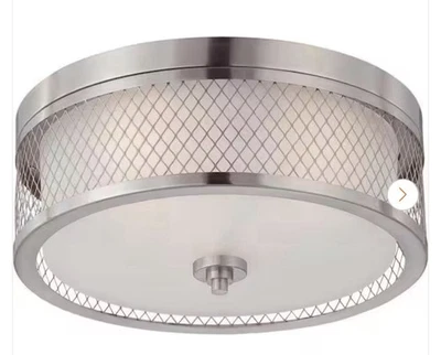 Nuvo Fusion accesorio de cúpula empotrada de 3 luces con vidrio esmerilado - 60-4691 Foto 1 de 4