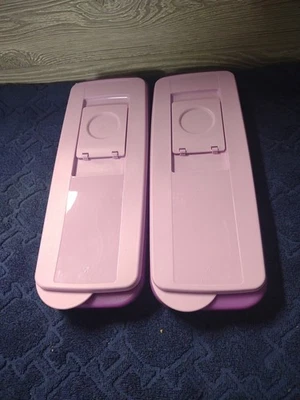 2 Pack Tupperware Fresh N Pure Purple Ice Cube Trays 2407c And 2705c - Image 1 of 3