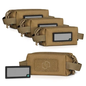 Loose Sacs Mini 4-Pack Tactical Ammo Pouch Firearm Ammunition Carrier Bag, ID... - Picture 1 of 8