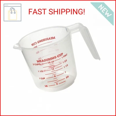 Taza medidora de plástico Norpro 3036 de 2 tazas con medidas métricas Foto 1 de 2