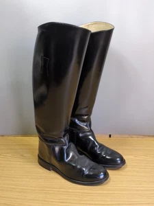 Botas de montar largas de cuero Regent - Reino Unido adultos 6/39 Ex Con *Envío gratuito* - Imagen 1 de 12