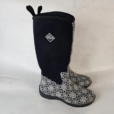 Botas deportivas The Original Muck Boot Company Arctic para mujer 11 blanco y negro Foto 1 de 4