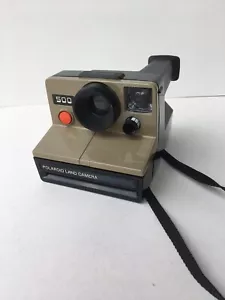 Polaroid Land Camera 500 vintage e custodia per il trasporto - Foto 1 di 11