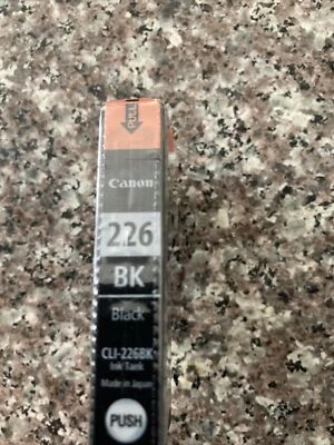 Sealed Canon 226 BKCLI-226BK Ink Tank - Black Japan Pixma Original  OEM Printer - Image 1 of 4