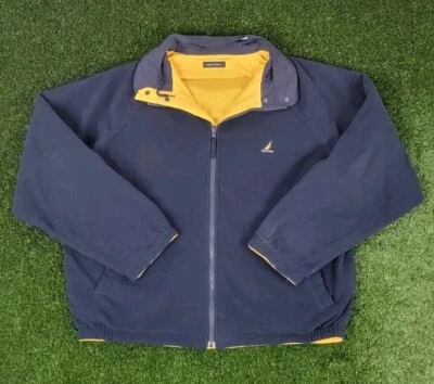 Nautica Down Jacket Reversible Mens size XL - Image 1 of 4