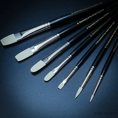 ROSEMARY & CO Rosmarin & Co Elfenbein Pochade 7er Set Bürsten schneller Versand