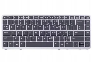 Klawiatura do HP EliteBook 840 850 G1 G2 LED- QWERTY US layout - Zdjęcie 1 z 2