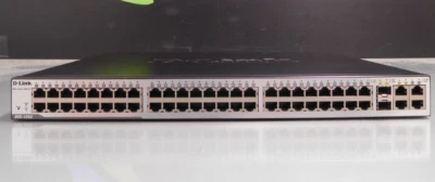 D-Link DES-1252 48-Port 10/100 Web Smart Switch BES1252A NO RACK EARS INCLUDED - Image 1 of 4