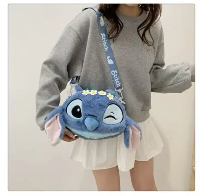 MARKENLOS Handtasche Lilo & Stitch Kinder Mädchen + Gratis Beutel – Set für Kinder