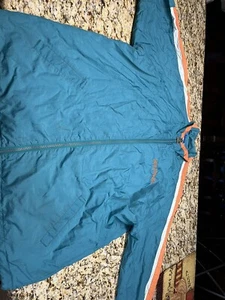 Men’s XL Vintage 1990s Miami Dolphins Windbreaker Jacket Starter - Picture 1 of 6