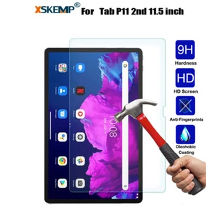 For Lenovo Tab P11 Pro 2nd M7 M8 3rd Gen Tempered Glass Screen Protector Film - Picture 1 of 20