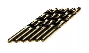 USA 21/64" HSS Taper Length Twist Drills Bits, Black Oxide, #75-2021 - Picture 1 of 2