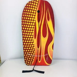 Michael Searle Surf Board Skimboard Skim Surfing Flame Ankle Straps 36” - Picture 1 of 10