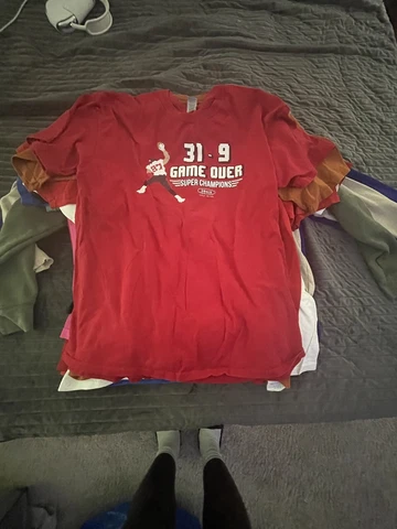 2021 Men’s Tampa Bay Buccaneers Superbowl Champions T-Shirt Mens Size XL Cover