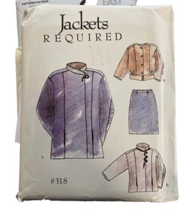 Jackets Required by Lois Ericson 318 Coat Skirt sz 4 - 26 New Uncut 1997 - Picture 1 of 1